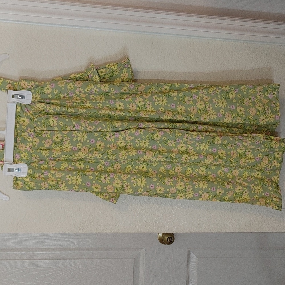 Btween Girls 3 piece pants set Floral Green size 5 NWT. - Picture 4 of 8